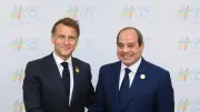 الرئيس السيسي يرحب بماكرون في الإسكندرية عروس المتوسط