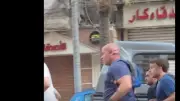الرئيس الفرنسي يمارس الجري في شوارع الإسكندرية وسط المواطنين