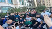ماكرون يستمتع بإفطار وجولة رياضية على كورنيش الإسكندرية خارج البروتوكولات