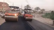 البحيرة: رصف طريق سيد بحر بمركز بدر لتحقيق السيولة المرورية