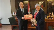 أكاديمية الفنون تستقبل المستشار التعليمي الصيني لتعزيز التعاون الإبداعي