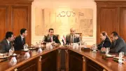 وزير الرياضة يلتقي رئيس شركة العاصمة الجديدة لتعزيز التعاون الرياضي