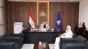 محافظ دمياط يوجه بتشديد الرقابة التموينية في اجتماع مع مساعد المديرية