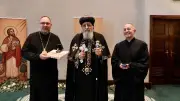 البابا تواضروس يستقبل أسقف الروم الكاثوليك في كرواتيا