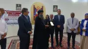 تسليم شهادات محو الأمية بأسقفية الخدمات بأسيوط الجديدة