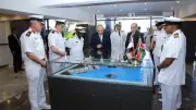 قائد القوات البحرية يلتقي نظيره الكيني لبحث التعاون العسكري