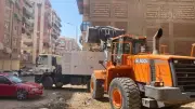 تطوير شامل بالمناطق السكنية وإزالة التعديات بحي الضواحي في بورسعيد