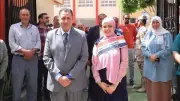 محافظ دمياط يفتتح مدرسة كفر سعد التجارية العسكرية بعد تطويرها الشامل