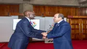السيسي وديبي يؤكدان ضرورة الحفاظ على المؤسسات الوطنية لدول المنطقة