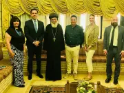 وفد من السفارة الأمريكية بالقاهرة يزور مسار العائلة المقدسة بسمالوط
