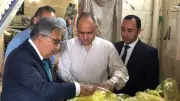 محافظ الدقهلية يتفقد مخبز المحافظة الكبير ويتابع سير العمل