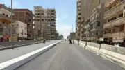 افتتاح تجريبي لكوبرى الباجور في المنوفية وسط فرحة الأهالي