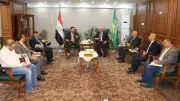 محافظ القليوبية يبحث طرح فرص استثمارية جديدة مع هيئة الاستثمار