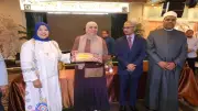 محافظ بني سويف يلتقي حجاج الجمعيات الأهلية قبل السفر للأراضي المقدسة