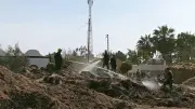 إخماد حريق هائل في شونة كتان بزفتى بالغربية دون إصابات