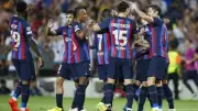 برشلونة يتأخر أمام ألافيس بهدف في الشوط الأول بالدوري الإسباني