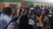 حجاج أسوان يتوجهون لأداء مناسك الحج بالأراضي المقدسة في أجواء روحانية