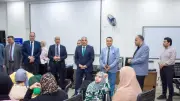 رئيس جامعة طنطا يتفقد كلية الآداب ويلتقي الطلاب الوافدين