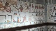 صور افتتاح مقبرتي أمنحتب وساموت للأقصر بعد ترميمهما