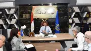 محافظ أسوان يتابع نسب تنفيذ مشروع تحسين مياه الشرب بشرق المدينة