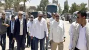 وزير السياحة ومحافظ الأقصر يتفقدان مشروع ترميم الصرح الأول بمعبد الرامسيوم