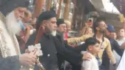 زغاريد وتراتيل في زفة مولد القديسة دميانة ببلقاس.. أجواء روحانية وفرحة