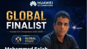 تأهل طالب هندسة المنصورة لنهائيات مسابقة هواوي العالمية