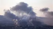 جيش الاحتلال: إسقاط صاروخ ومسيرات وقذائف لحزب الله جنوب لبنان