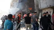 شهداء ومصابون في غارة إسرائيلية على مركز إسعافي بحاروف جنوب لبنان