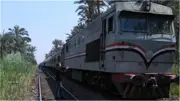 مصرع عامل دهسه القطار بالحوامدية أثناء عبور معبر غير شرعي