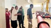القابضة للمياه تتفقد محطة أبو عارف بالسويس لتجديد شهادة المأمونية