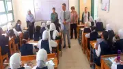 وكيل تعليم أسوان يتفقد امتحانات النقل في جولة ميدانية بالمدارس