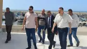 سكرتير مساعد كفر الشيخ يتفقد الخدمات في برج البرلس