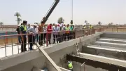 تفقد نائب وزير الإسكان مشروعات مياه الشرب والصرف الصحي بأسيوط ضمن حياة كريمة
