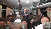 محافظ الغربية يودع حجاج الجمعيات الأهلية قبل سفرهم للأراضي المقدسة