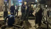 هبوط أرضي في سيدي شبل بالمنوفية واستجابة فورية من الأجهزة التنفيذية