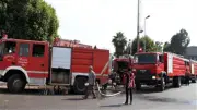 السيطرة على حريق داخل مسجد في برج العرب دون إصابات