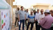 نائب وزيرة الإسكان يتفقد محطة صرف صحي المنيا ويوجه بسرعة دخولها الخدمة