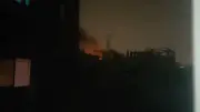 حريق هائل في منزل بأوسيم وأنباء عن سقوط ضحايا ومصابين