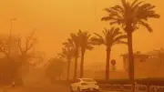 تحذير من الأتربة العالقة نهاراً وطقس شديد الحرارة اليوم الاثنين
