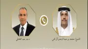 وزير الخارجية ونظيره القطري يبحثان جهود خفض التصعيد الإقليمي