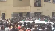 تشييع جثامين ضحايا حادث العوينات بالدقهلية في مشهد مؤثر