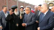 محافظ الدقهلية ومدير الأمن يحتفلان بذكرى القديسة دميانة ببلقاس