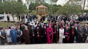الأنبا إبراهيم إسحق يشارك في احتفال السفير البابوي بالذكرى الأولى لحبرية البابا لاون