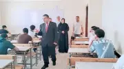 وكيل تعليم الدقهلية يتابع امتحانات النقل بمدارس شرق المنصورة