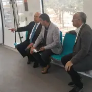 وزير النقل يستقل المونوريل في أول رحلة للعاصمة الإدارية الجديدة