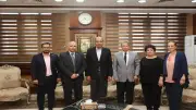 محافظ المنيا يبحث مع نقابة المهندسين التعاون لدعم خطط التنمية
