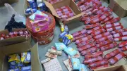 ضبط ربع طن لانشون فاسد ومنتجات غذائية منتهية الصلاحية في أسواق الخارجة