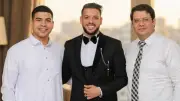 أوسيم ترتدي السواد.. عزاء جماعي لثلاثة شباب ضحايا حريق الكوم الأحمر