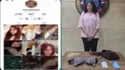 تنكر في زي نسائي وضبط لنشر مقاطع خادشة للحياء بالهرم